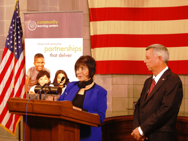 Governor Heineman and First Lady Sally Ganem proclaim August Parental Involvement Month.