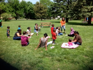 Social outing for teen parents to get the support they need and practice their parenting and interaction skills in a group.