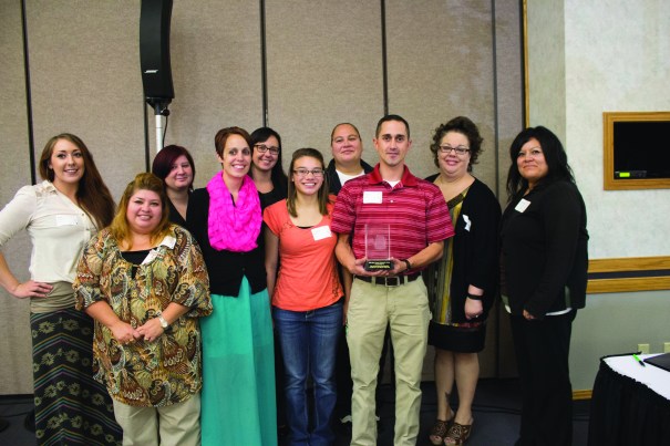 Several members of the Panhandle Partnership