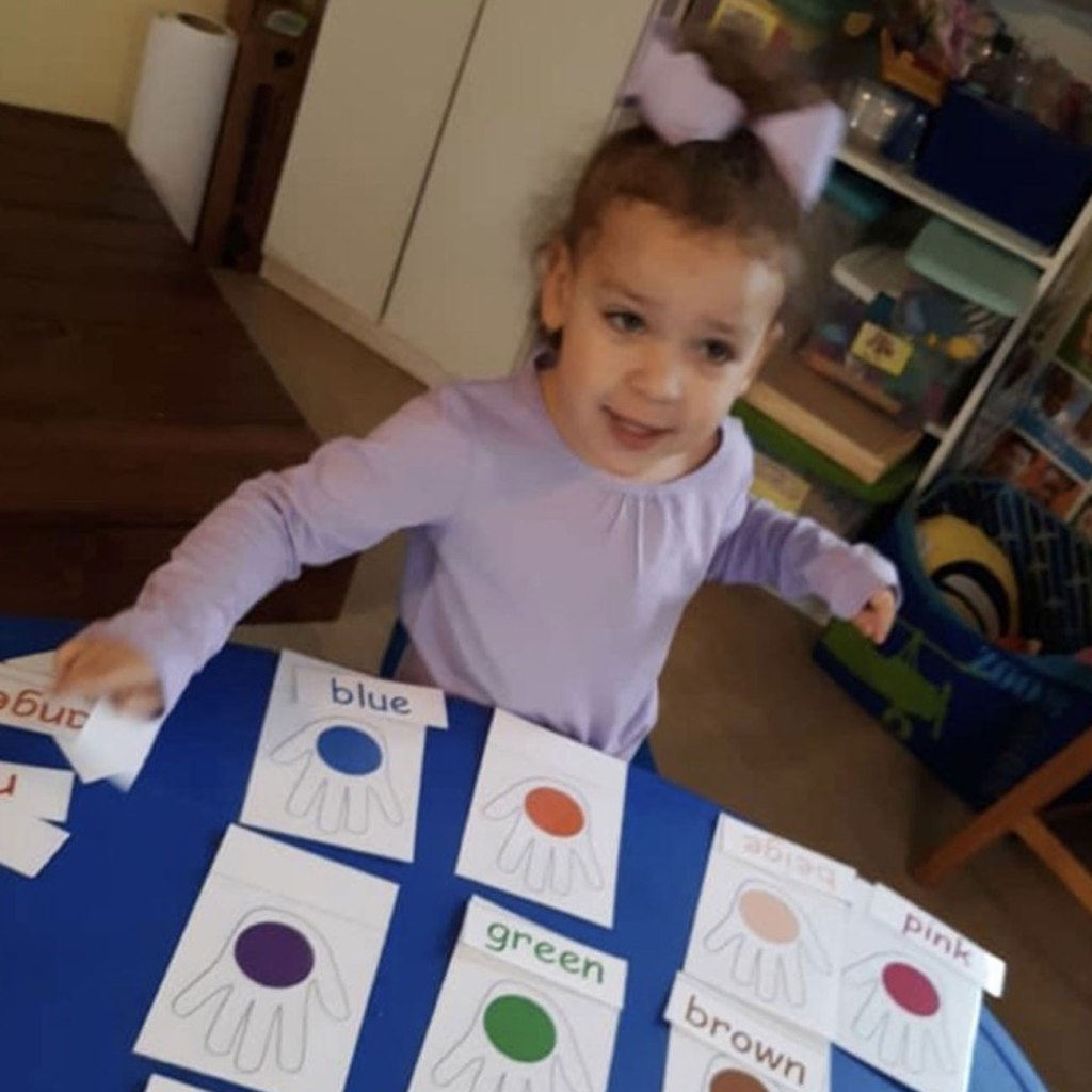 Alyson eventually found an excellent childcare provider for her daughter, Eastyn (above). Alyson said, "She’d never be where she is without a good provider." 