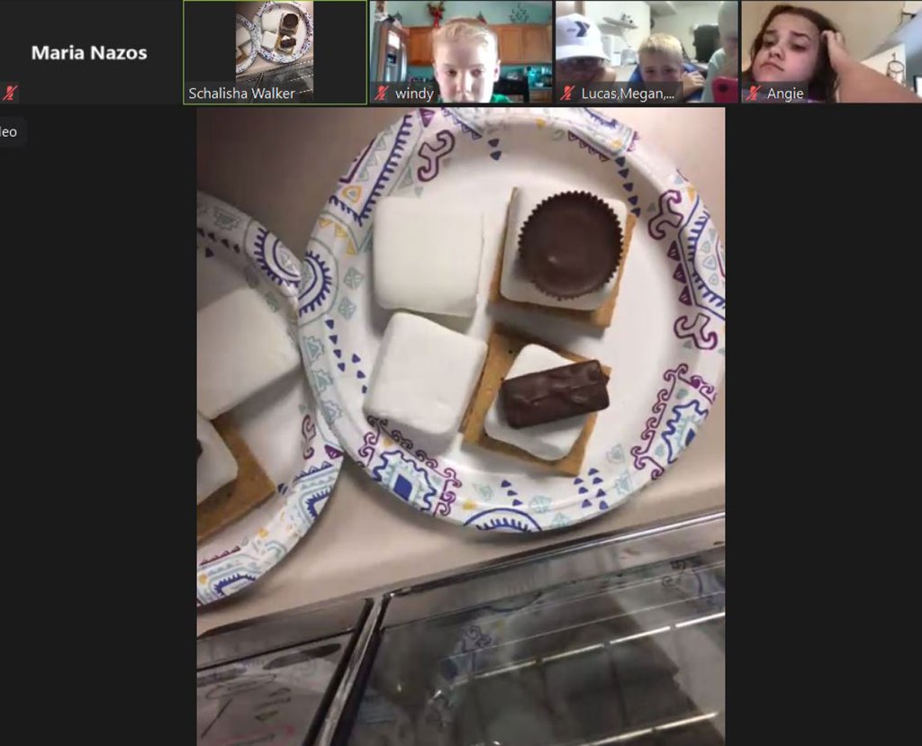 And Reese's Peanut Butter Cup s'mores...