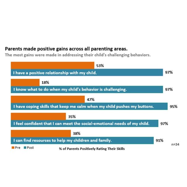 Some communities found great outcomes when they decided to implement Positive Solutions for Families, which empowers parents to implement Pyramid practices at home.