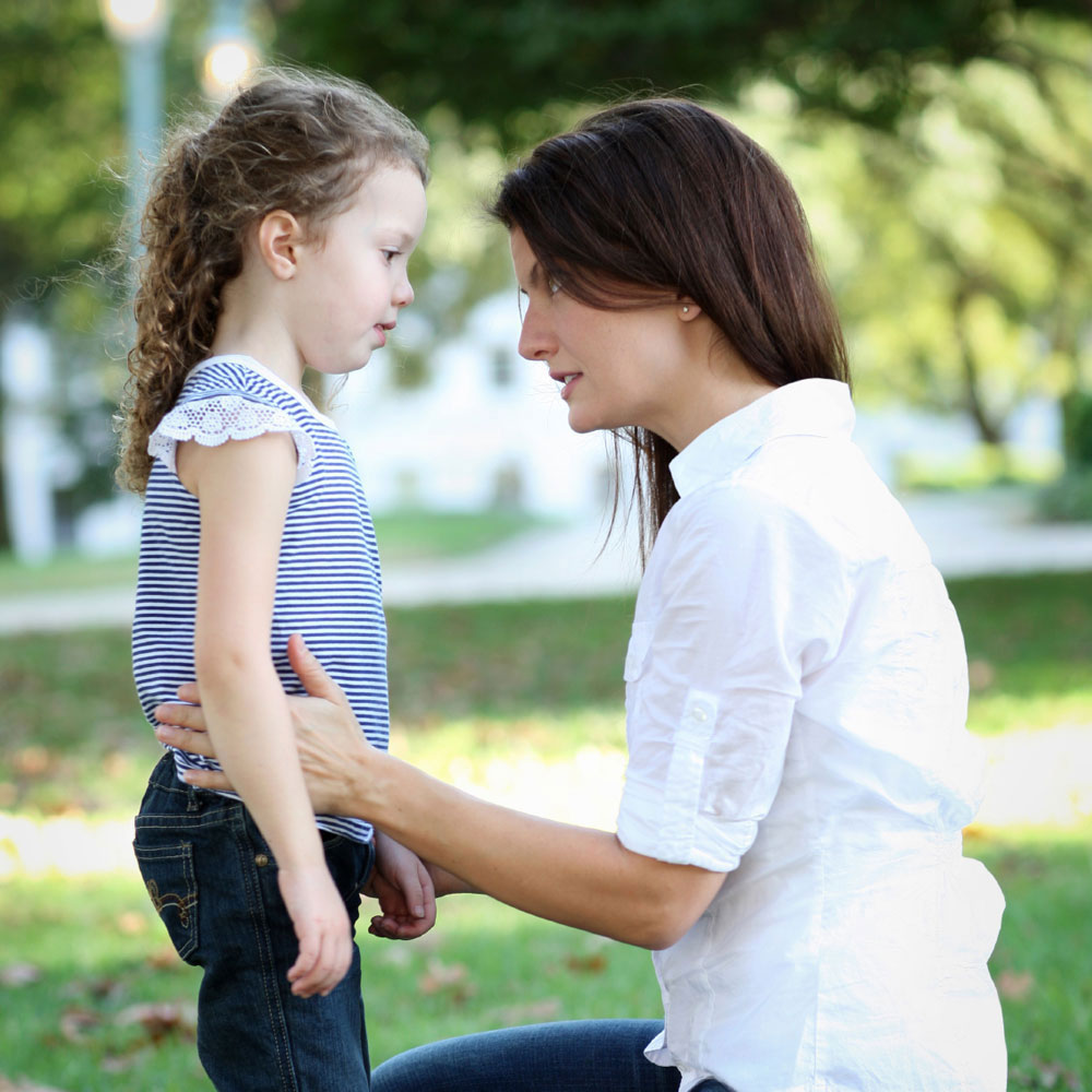 With an older child, teachers will ask them open-ended questions about their behaviors, then help them devise solutions. 