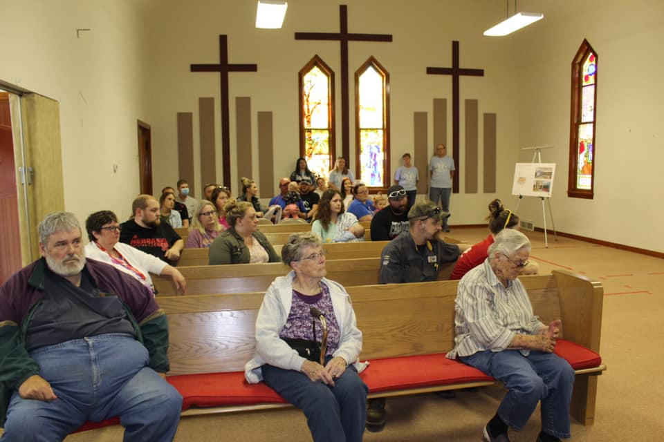 Although the congregation was sad to lose their church, they were delighted that it would live on in the next generation's lives! 