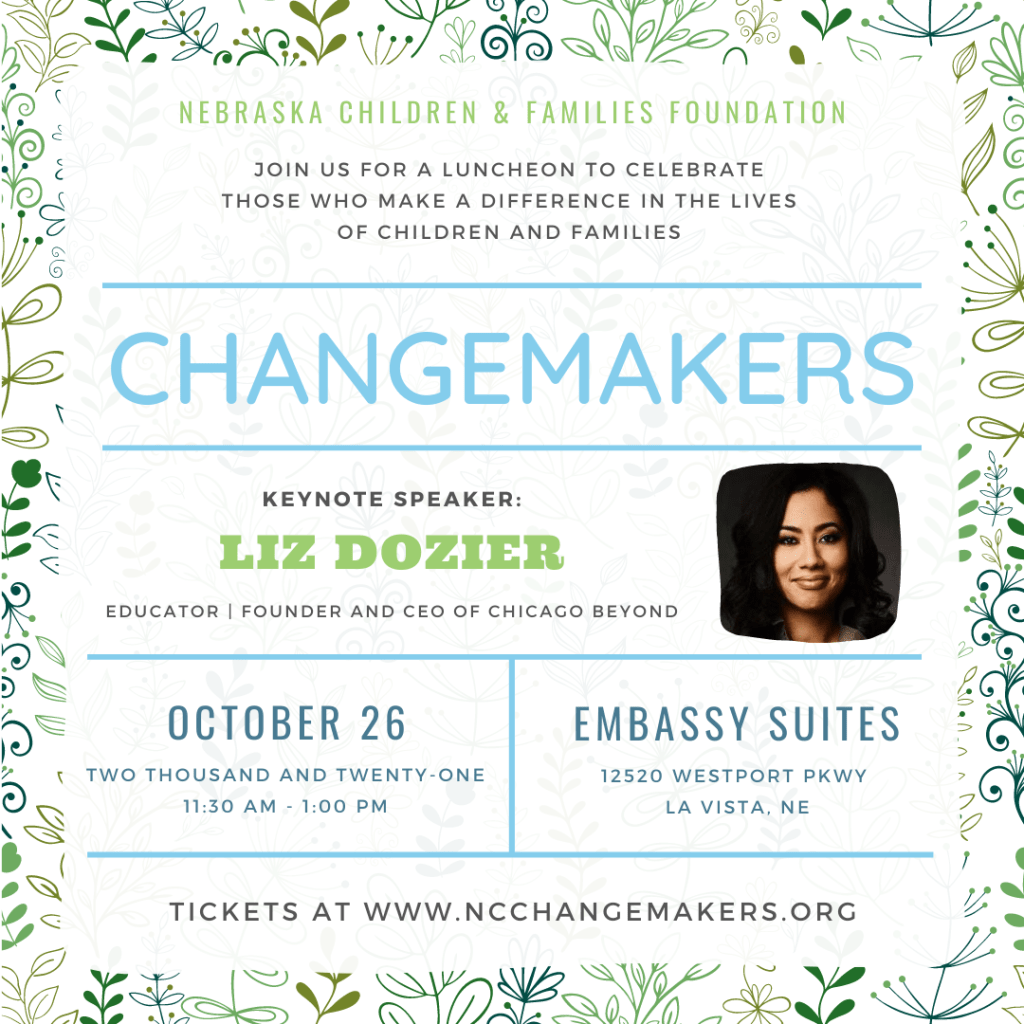 Please don't forget about Changemakers! You can RSVP today and hear about all the great things people are doing to change children's lives for the better. 