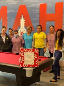 One year later, Blair's employees are proud to contribute necessary items for young people enduring homelessness. 