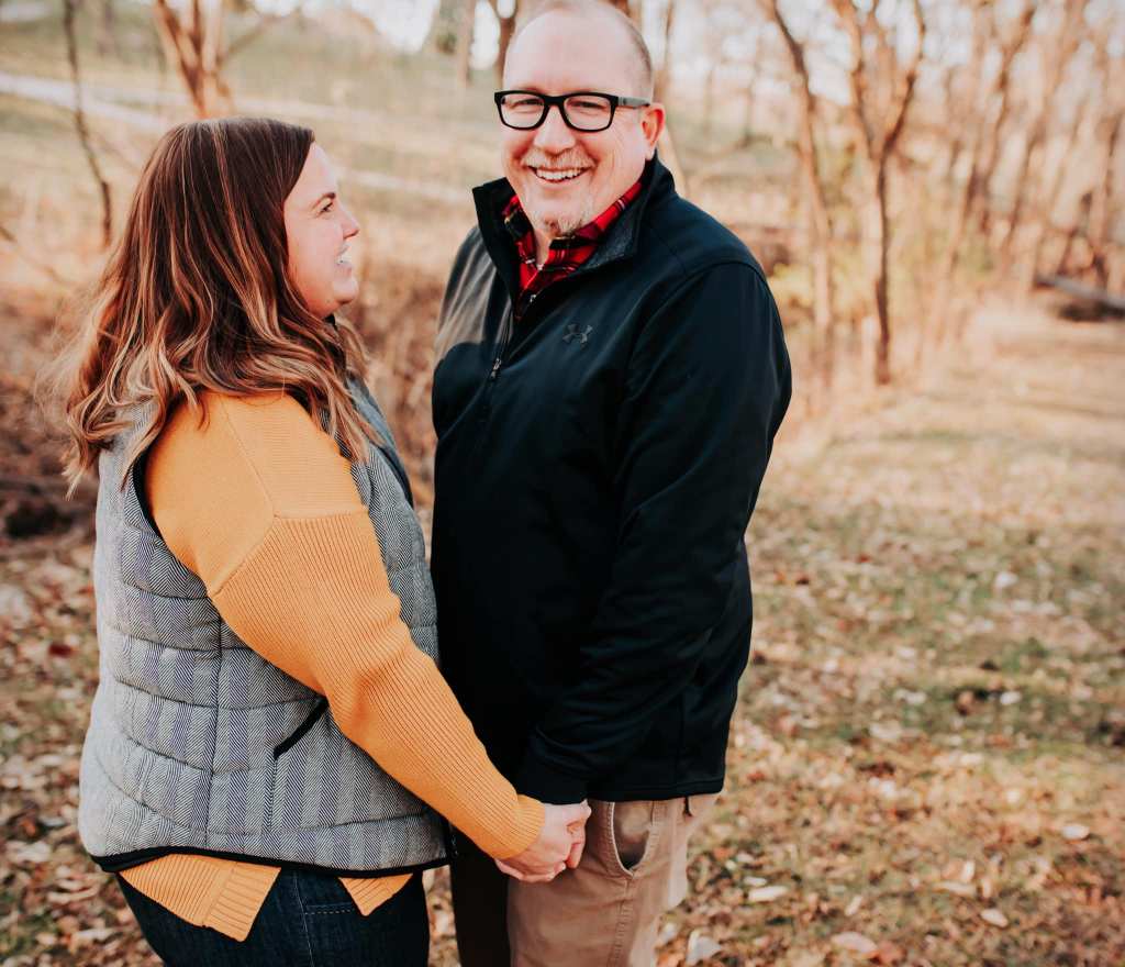 A meeting of minds and hearts: Nebraska Children's Connected Youth Initiative's Vice President, Sara Riffel (l) and her husband Blair (r) made a decision during the start of the pandemic that ultimately supported young people. 