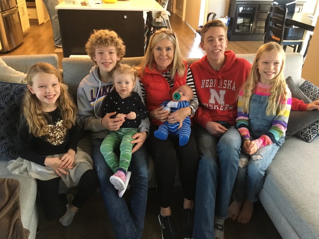 Circle of Security - No matter what you do, or where you go, there's always that safe base for you to return. Above, here's Jayne (m), and her family again!