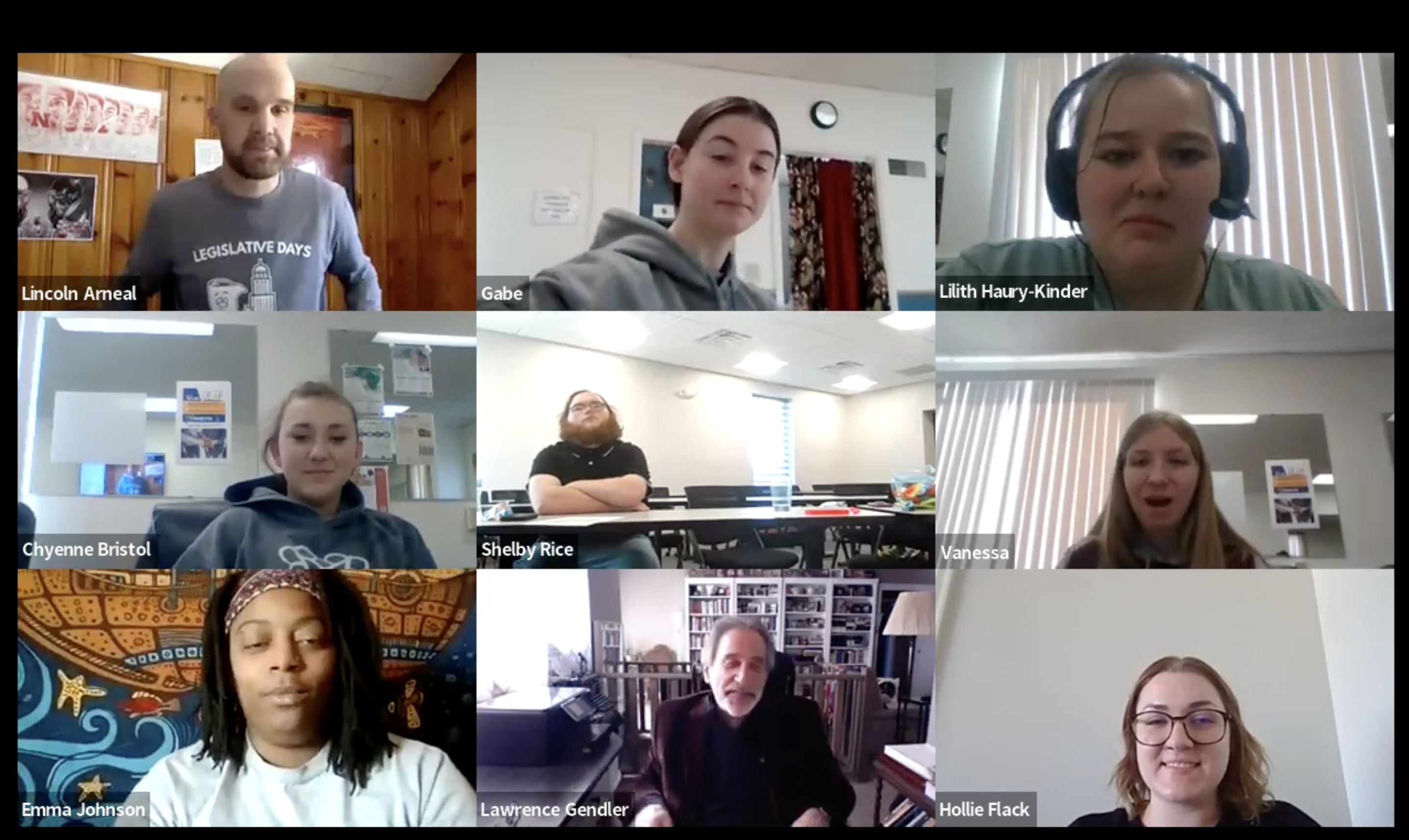 Hon. Judge Gendler shares his background with young leaders that led him to his current profession.