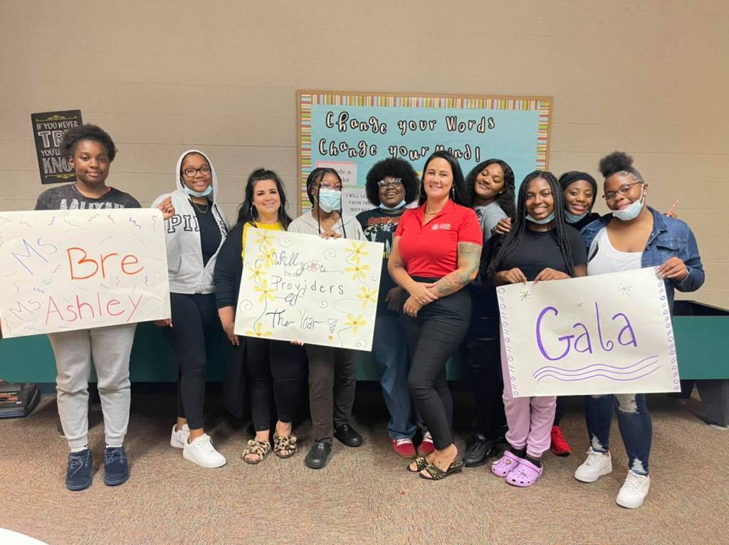 Bre (m) and her cohort of young entrepreneurs believe that when you use your voice, you change the future! 