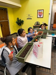 This partnership also allows Aliana and Alexis, two smart and driven high school students, complete autonomy in choosing, creating, and leading ALL the STEM-based activities for the Malone Center girls!  