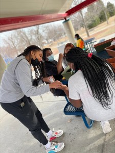 One of the best parts of this collaboration: young Black girls can learn and establish relationships with other Black and talented high school students in this exciting field! 