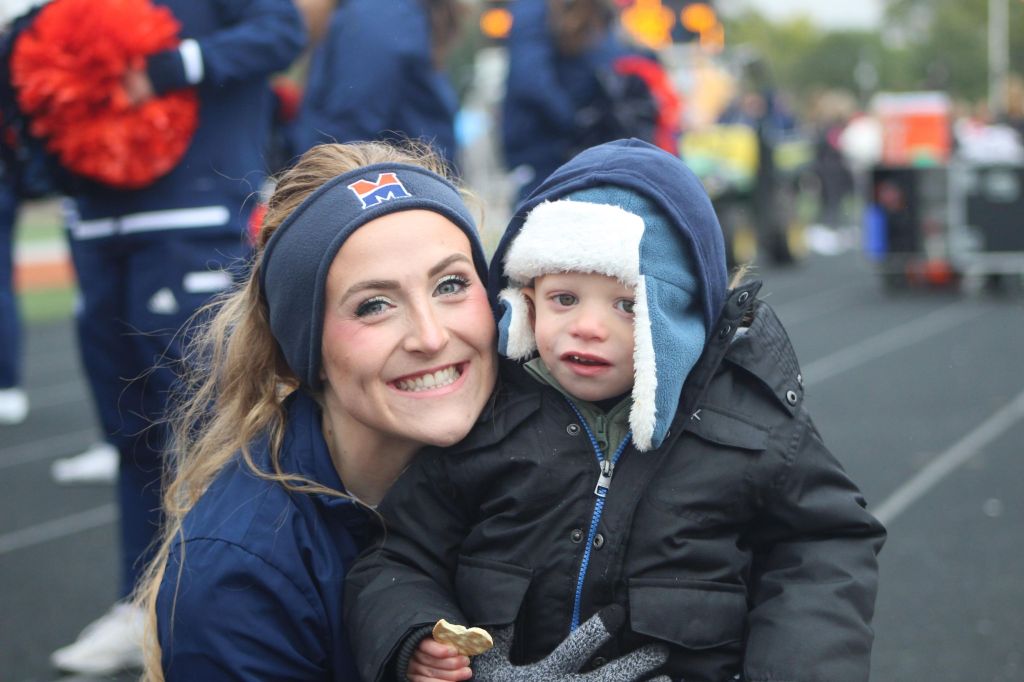 Maddie Reiman Holding Her Son Jeter