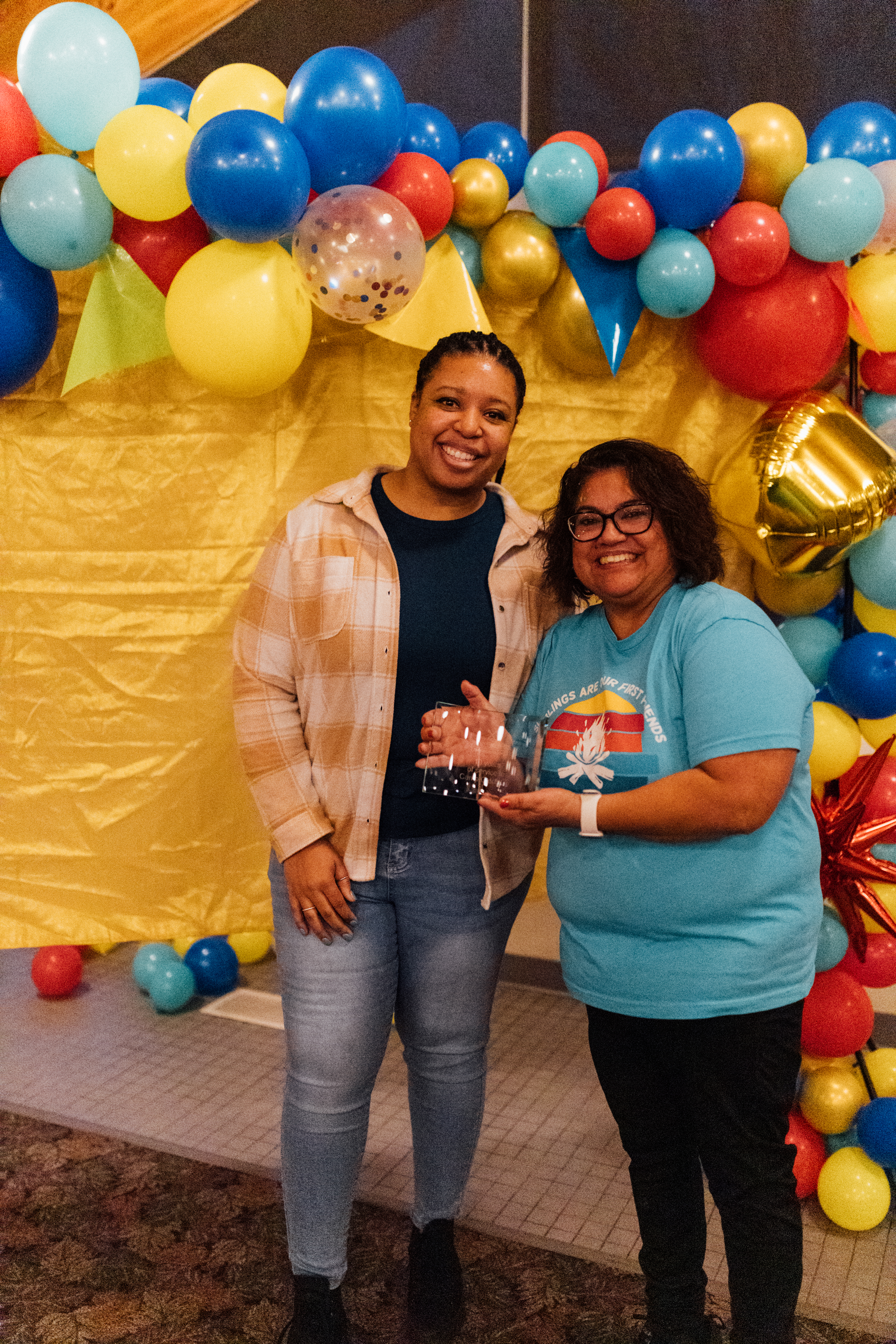 Shalisha Walker and Mona Tarin