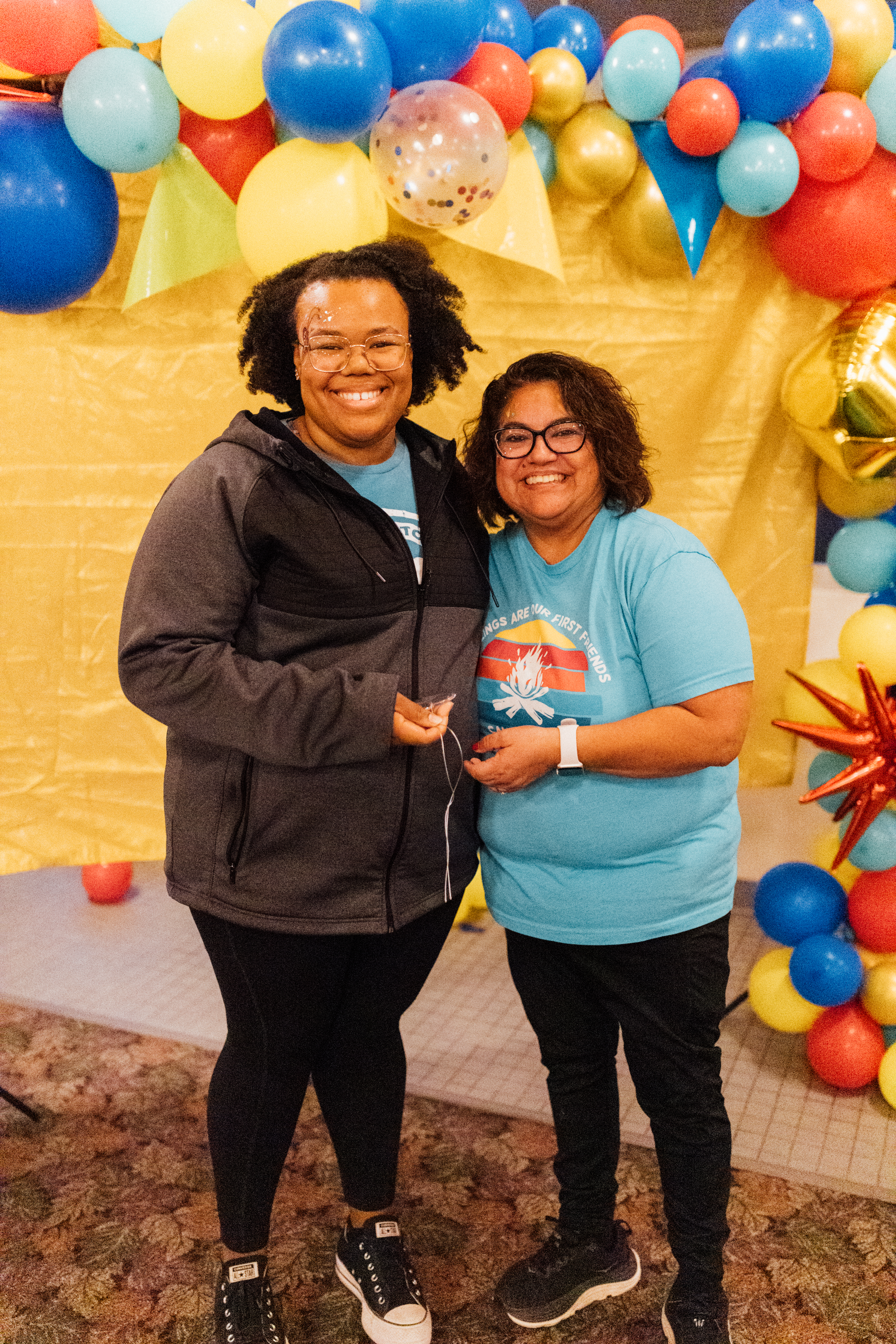 Shayla Johnson and Mona Tarin