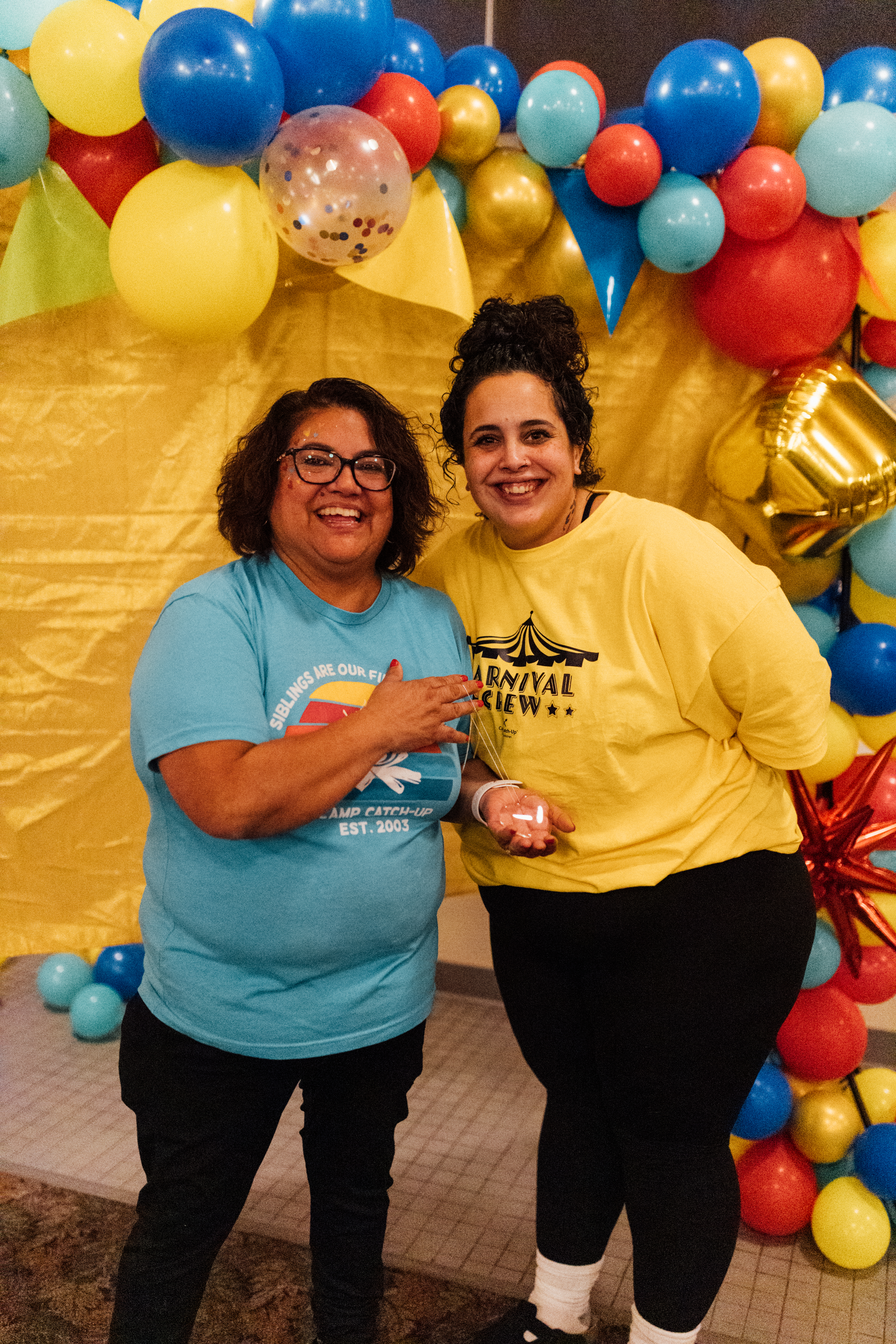 Sarah Mitchell and Mona Tarin