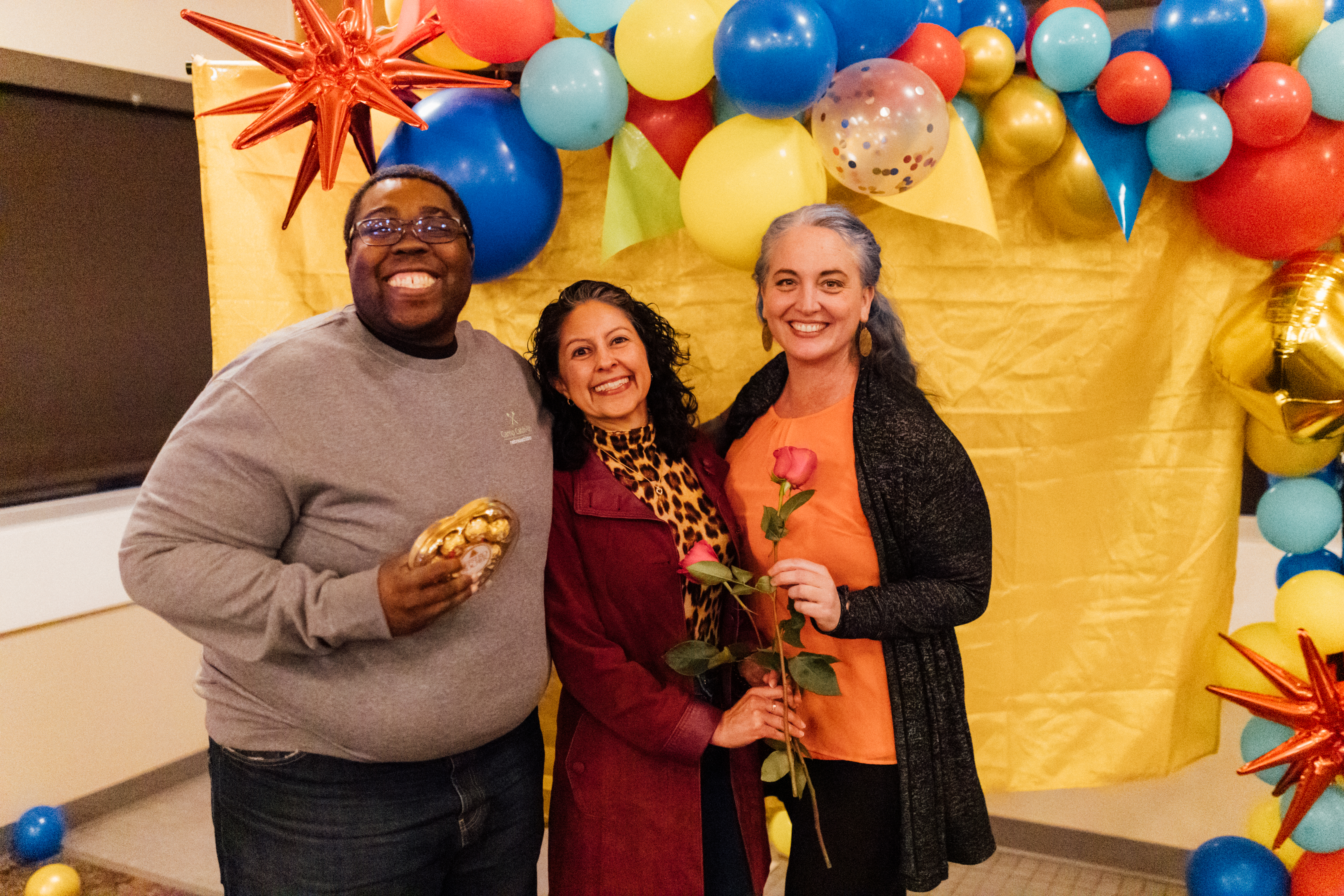 Colby Gauff, Mariana Muñoz de Schell, and Sophia Yelkin